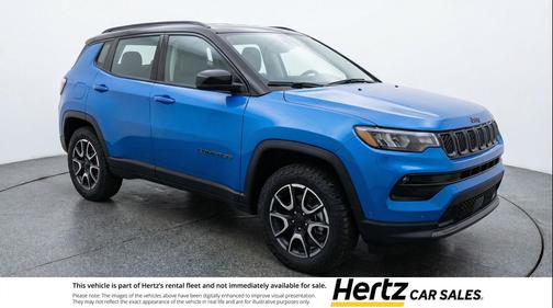 Hydro Blue Pearlcoat 2025 Jeep Compass Trailhawk