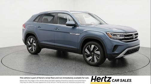 Pure Gray 2026 Volkswagen Atlas Cross Sport 2.0T SE w/Technology 4MOTION