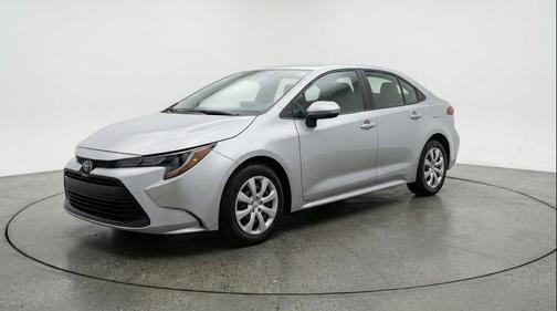 Classic Silver Metallic 2025 Toyota Corolla LE
