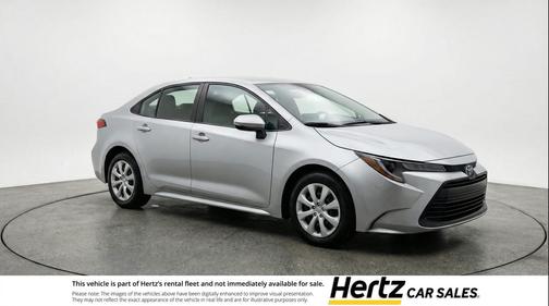 Classic Silver Metallic 2025 Toyota Corolla LE