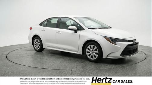 Ice Cap 2025 Toyota Corolla LE