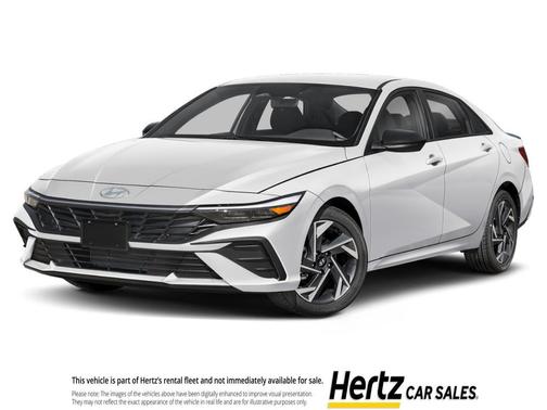 Serenity White 2026 Hyundai ELANTRA Sport