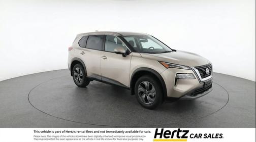 Baja Storm Metallic 2025 Nissan Rogue SV