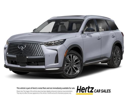 Boulder Gray Pearl 2026 INFINITI QX60 LUXE FWD