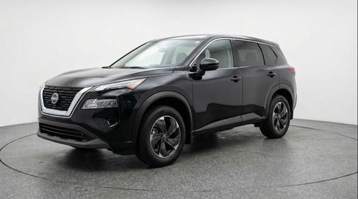 Super Black 2025 Nissan Rogue SV