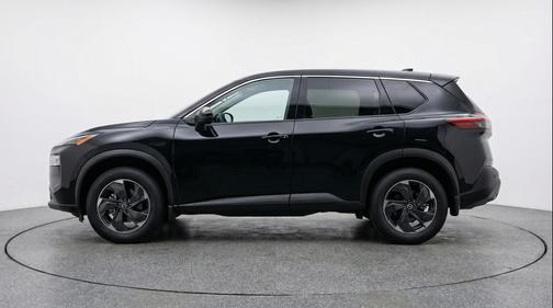 Super Black 2025 Nissan Rogue SV