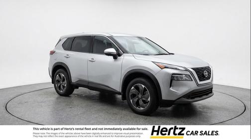 Brilliant Silver Metallic 2025 Nissan Rogue SV