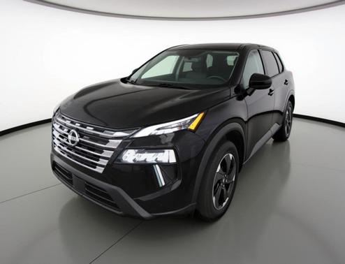 Super Black 2025 Nissan Rogue SV