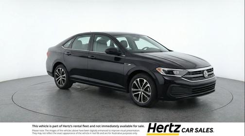 Deep Black Pearl 2025 Volkswagen Jetta 1.5T Sport