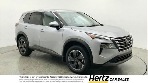 Brilliant Silver Metallic 2025 Nissan Rogue SV