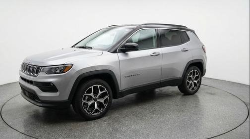 Silver Zynith Metallic Clearcoat 2025 Jeep Compass Limited