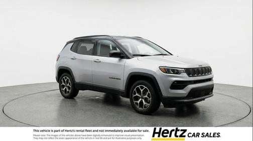 Silver Zynith Metallic Clearcoat 2025 Jeep Compass Limited