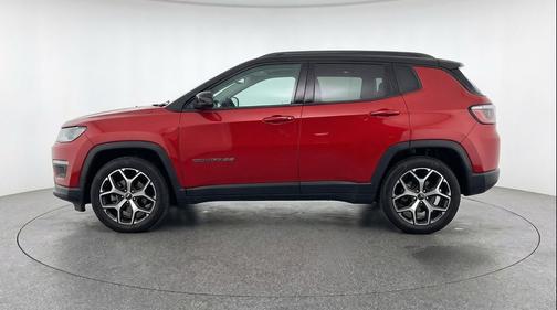 Red 2025 Jeep Compass Limited