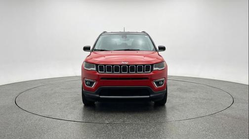 Red 2025 Jeep Compass Limited