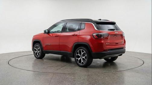 Red 2025 Jeep Compass Limited