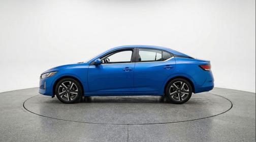 Electric Blue Metallic 2025 Nissan Sentra SV