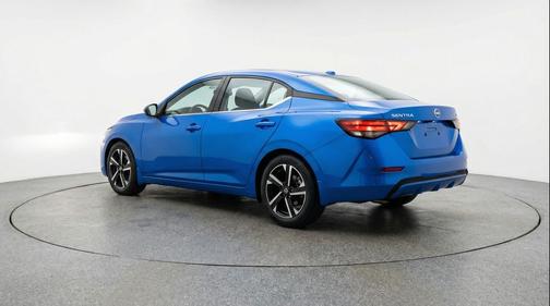 Electric Blue Metallic 2025 Nissan Sentra SV