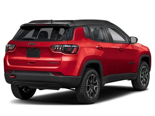 Red Hot Pearlcoat 2025 Jeep Compass Trailhawk