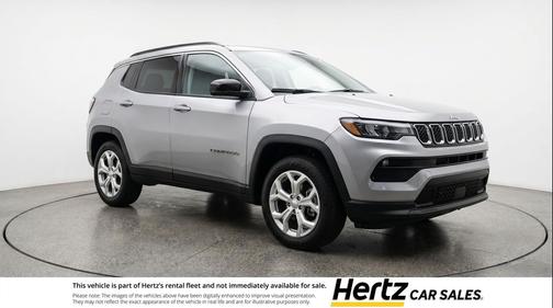 Silver Zynith Metallic Clearcoat 2025 Jeep Compass Latitude