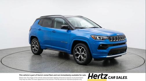 Hydro Blue Pearlcoat 2025 Jeep Compass Limited