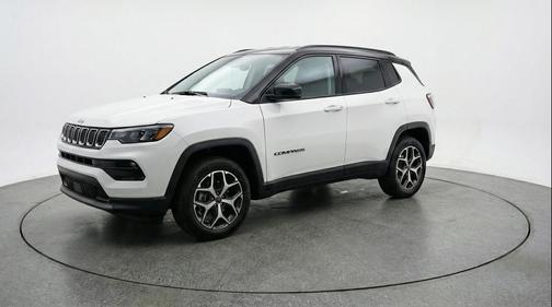 Bright White Clearcoat 2025 Jeep Compass Limited