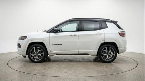 Bright White Clearcoat 2025 Jeep Compass Limited