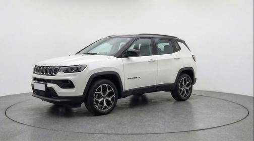 Bright White Clearcoat 2025 Jeep Compass Limited