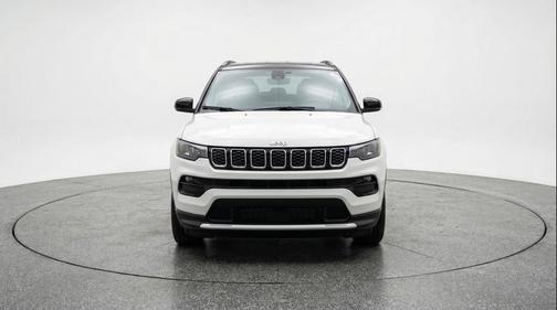 Bright White Clearcoat 2025 Jeep Compass Limited