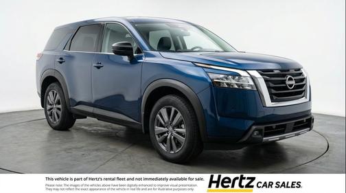 Deep Ocean Blue Pearl 2025 Nissan Pathfinder SV FWD