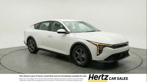 Snow White Pearl 2025 Kia K4 LXS