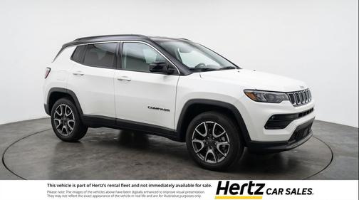 White 2025 Jeep Compass Trailhawk