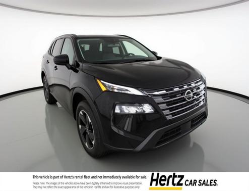 Super Black 2025 Nissan Rogue SV