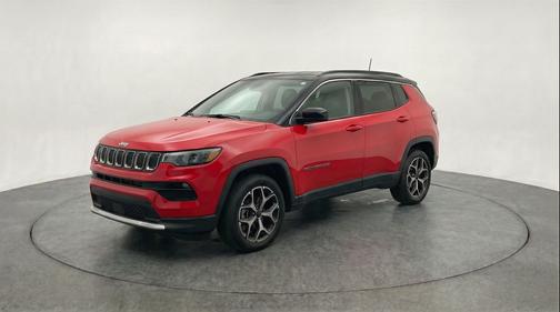 Red Hot Pearlcoat 2025 Jeep Compass Limited