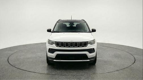 Bright White Clearcoat 2025 Jeep Compass Limited