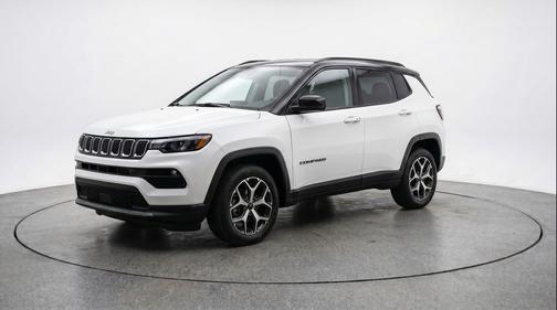 Bright White Clearcoat 2025 Jeep Compass Limited