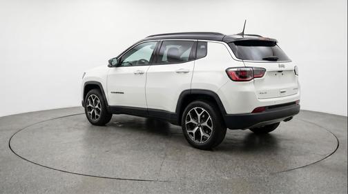 Bright White Clearcoat 2025 Jeep Compass Limited