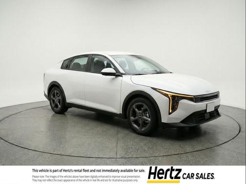 Snow White Pearl 2025 Kia K4 LXS