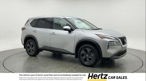 Brilliant Silver Metallic 2025 Nissan Rogue SV