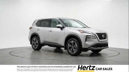 Brilliant Silver Metallic 2025 Nissan Rogue SV