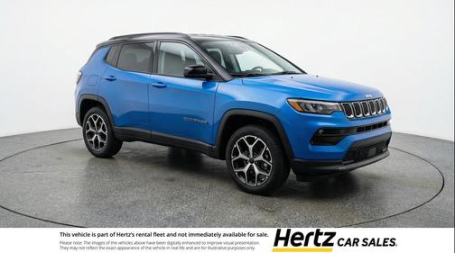 Hydro Blue Pearlcoat 2025 Jeep Compass Limited
