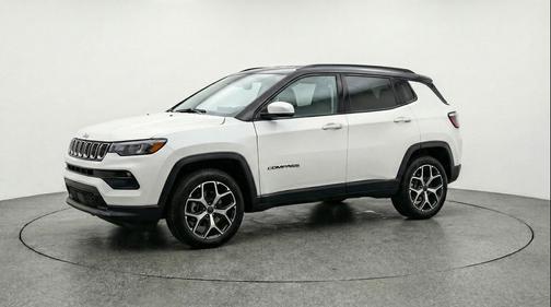 Bright White Clearcoat 2025 Jeep Compass Limited