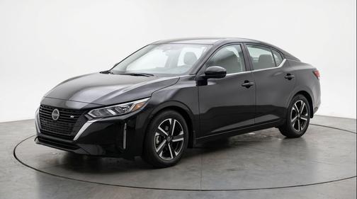 Super Black 2025 Nissan Sentra SV