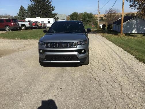 Silver 2023 Jeep Compass Limited