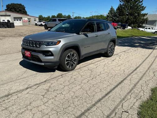 Silver 2022 Jeep Compass Limited
