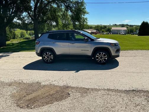 Silver 2022 Jeep Compass Limited