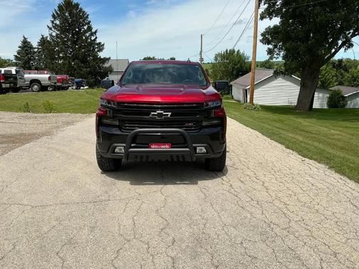 Maroon 2021 Chevrolet Silverado 1500 LT Trail Boss