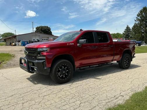 Maroon 2021 Chevrolet Silverado 1500 LT Trail Boss
