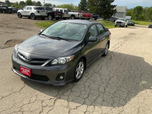 Gray 2012 Toyota Corolla S