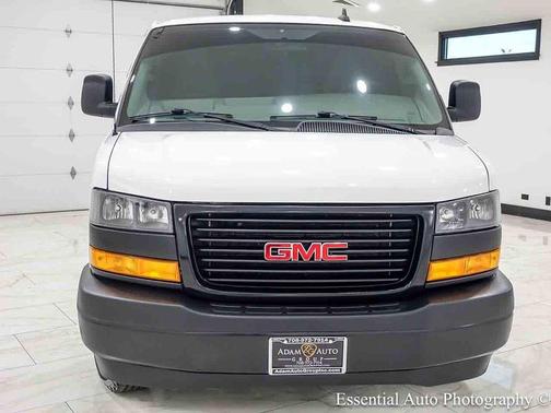 Summit White 2023 GMC Savana 3500 RWD 3500 Regular Wheelbase Work Van