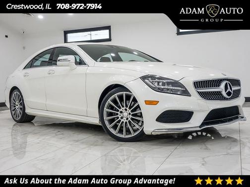 designo Diamond White Metallic 2016 Mercedes-Benz CLS-Class Coupe